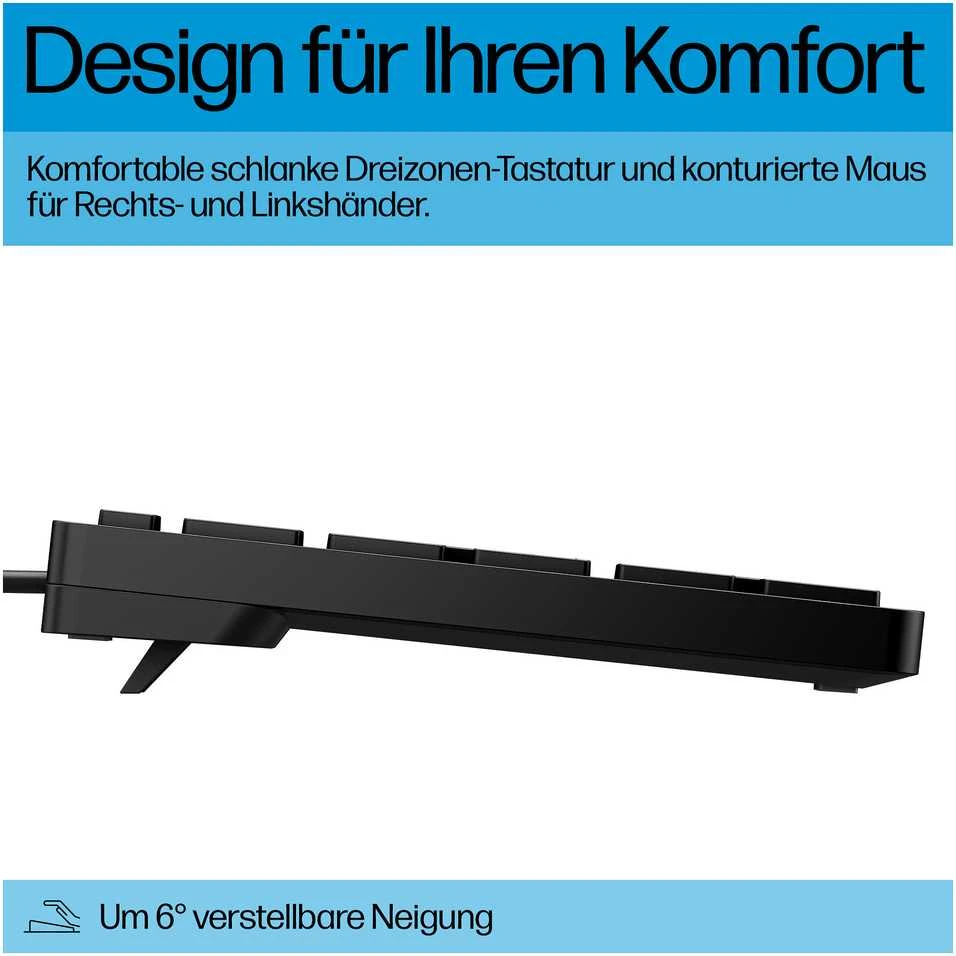 Klaviatūra ir pelė Kit HP Desktop 320MK - Full Size QWERTZ