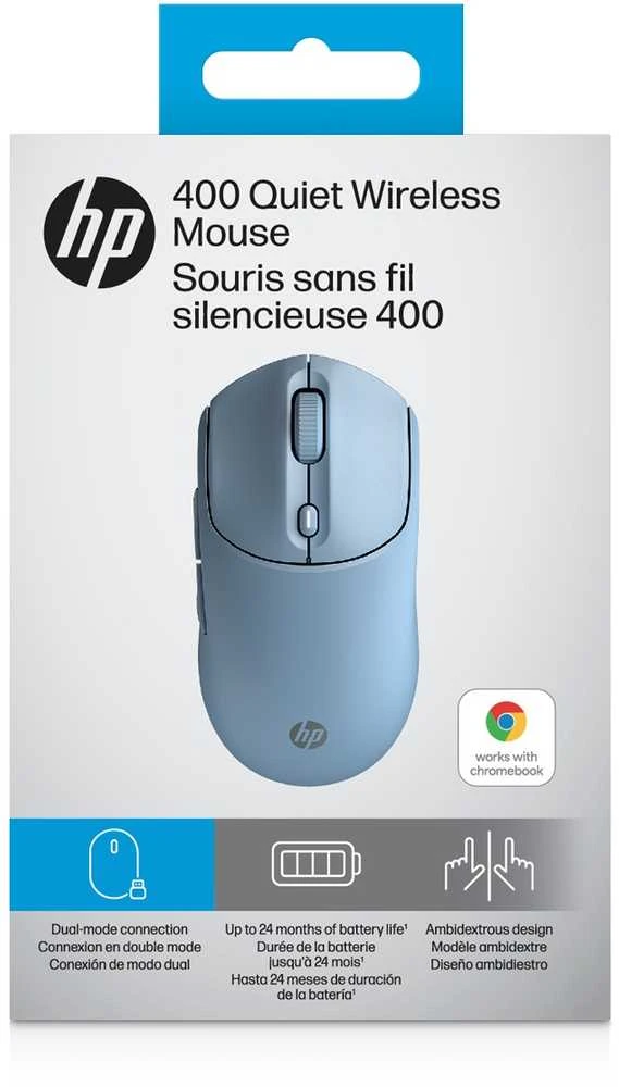 Hewlett Packard (HP) HP 400 Quiet Mėlyna Belaidė pelė