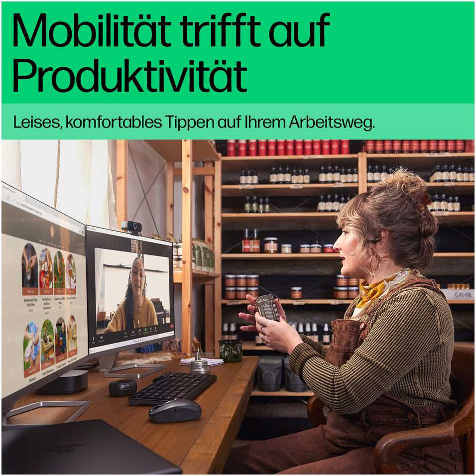 Klaviatūra HP 460 Multi-Device (7N7B8AA#ABD)