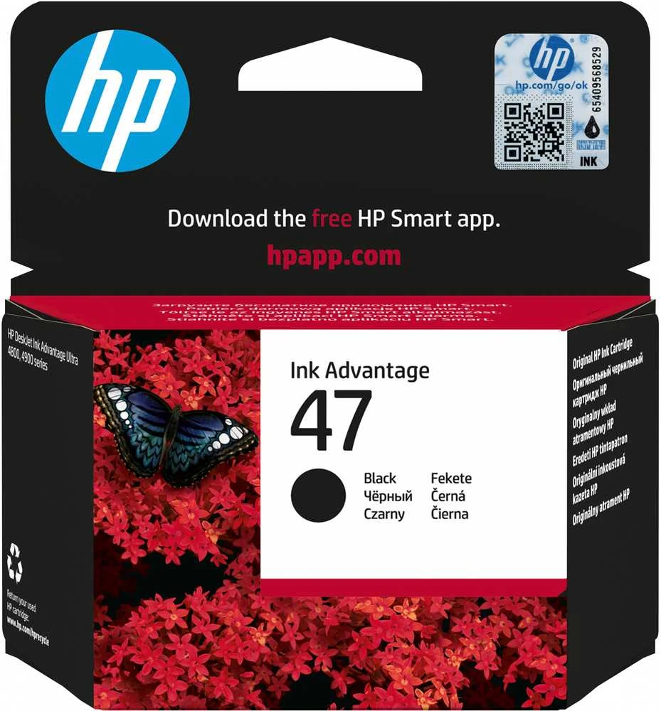 HP 47 6ZD21AE juoda