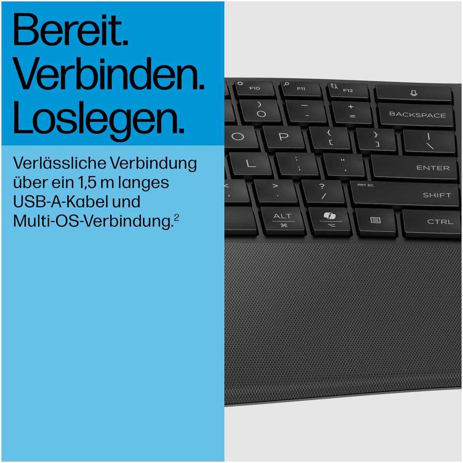 Klaviatūra HP 485 CFT WD KBD GERMANY -