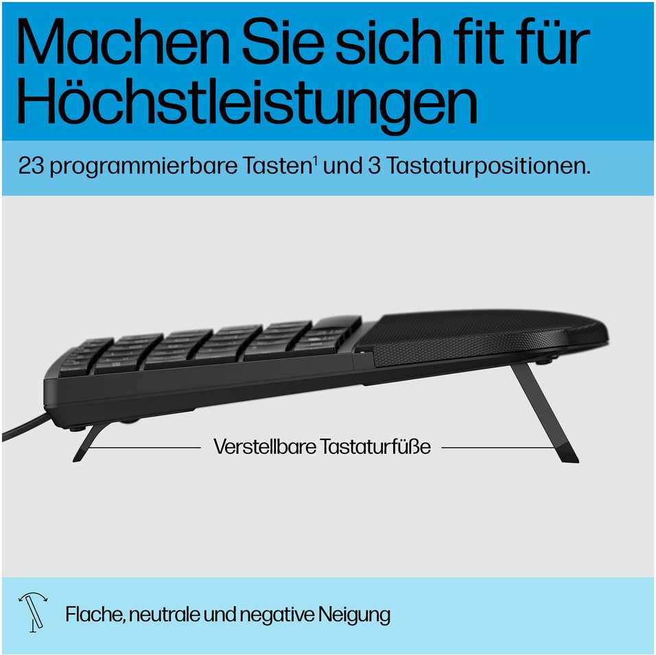 Klaviatūra HP 485 CFT WD KBD GERMANY -