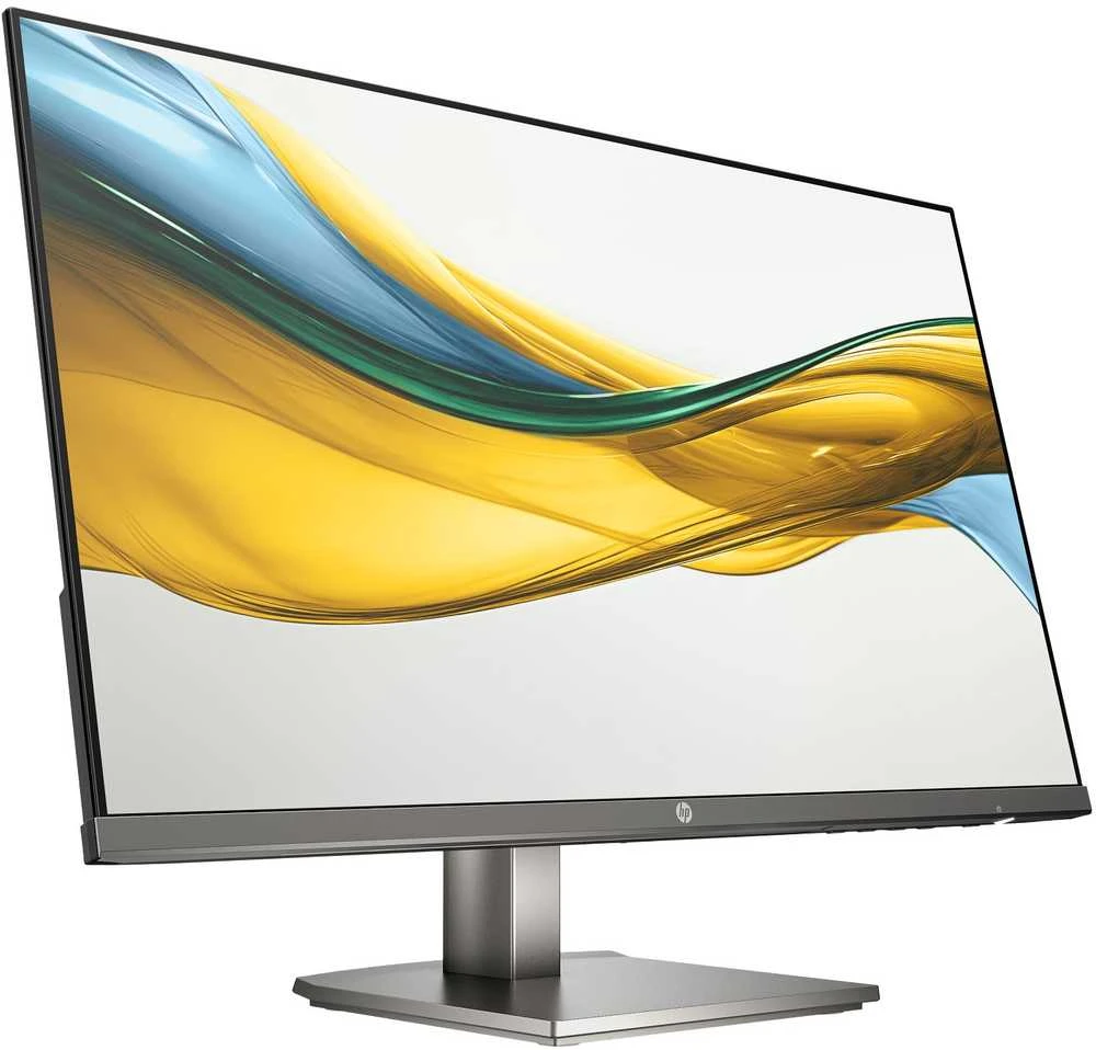„HP 524da“ 5 serijos FHD monitorius – 23,8 colio 1920 x 1080 FHD 300 nitų 100 Hz AG, IPS, HDMI/VGA, garsiakalbiai, reguliuojamo aukščio/pakreipimo, 3 metai