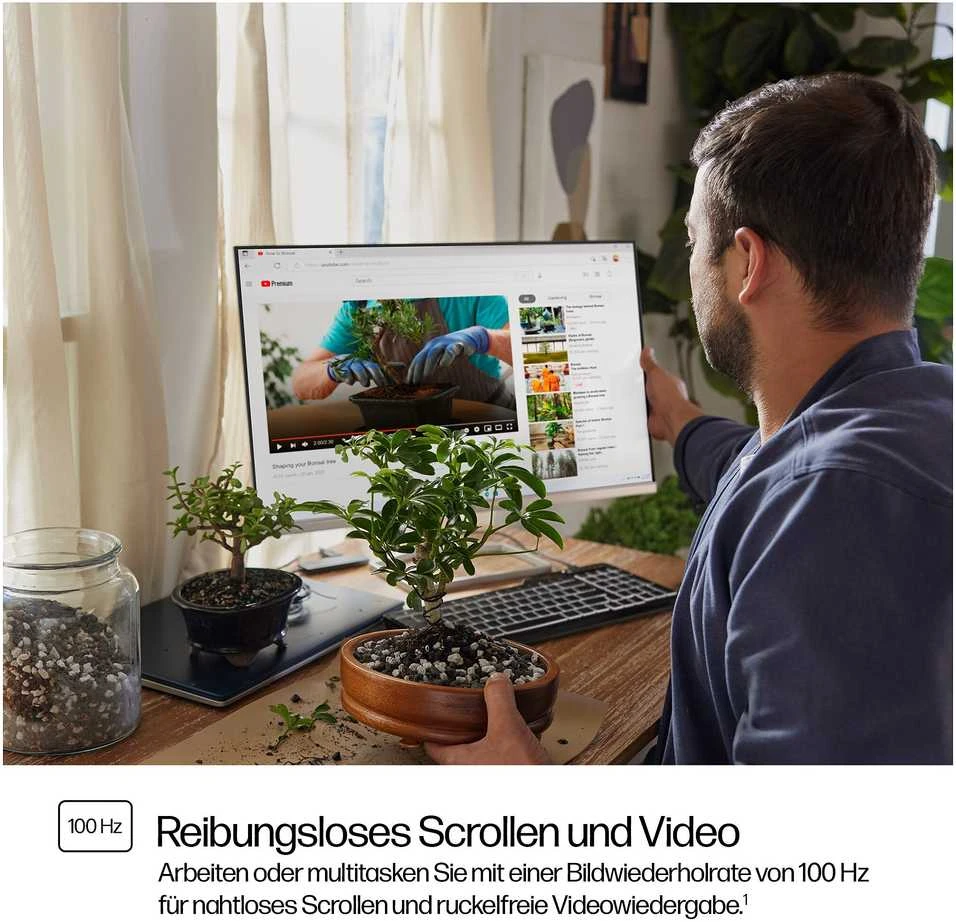 Hewlett Packard (HP) Monitorius - HP Series 5 27" FHD 1920x1080 5ms su Garsiakalbiais HDMI VGA
