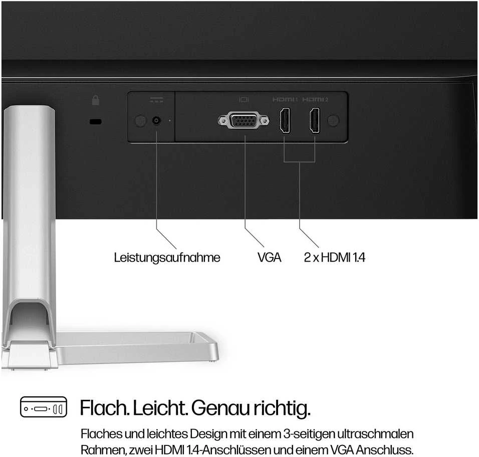 Monitorius  Hewlett Packard (HP)S5 527SF/ 27'' / IPS / Full HD / 100Hz/300cd/m²