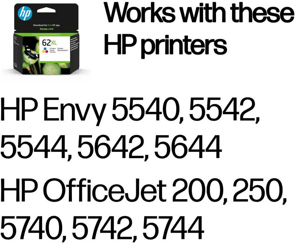 Hewlett Packard (HP) HP Nr.62XL Tri-Colour Ink Cart