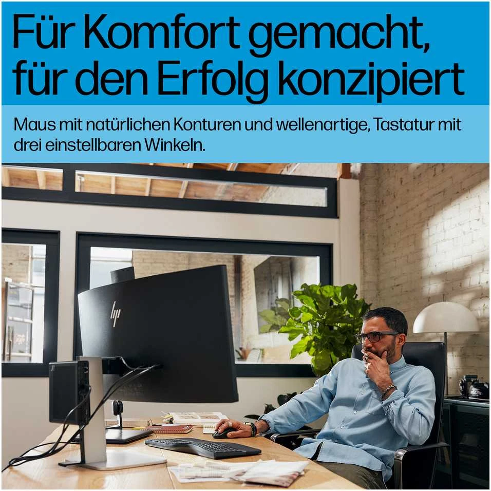 Klaviatūra ir pelė Kit HP 685 Comfort Dual-Mode, Multi-Device, 23 Programmable Keys