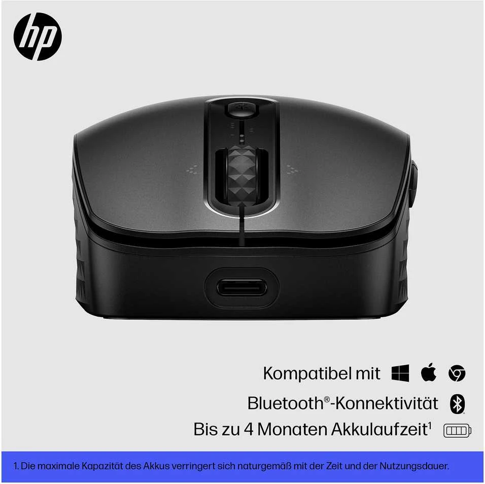 Kompiuterio Pelė - HP 690 Įkraunama 4000 DPI Juoda