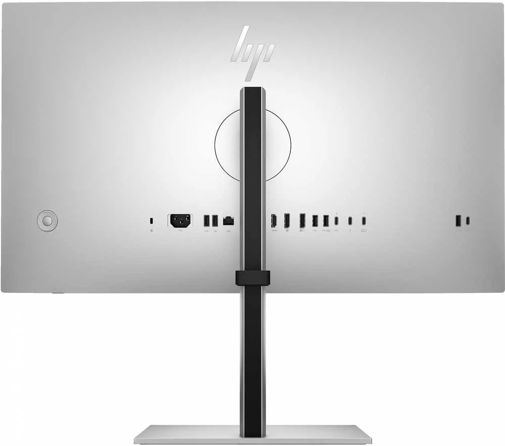 Hewlett Packard (HP) HP 727pu Series 7 Pro QHD įkrovimo monitorius – 27 colių 2560x1440 QHD 400 nitų 120Hz AG, IPS Juodas HDR 400, USB-C(100W/15W)/HDMI/DisplayPort Daisy-Chain, RJ- 5x USB-5, LAN Reguliuojamas aukštis / pakreipimas / pasukamas / pasukamas, 3 metai (pakeičia Z27u G3) (Pažeista pakuotė)