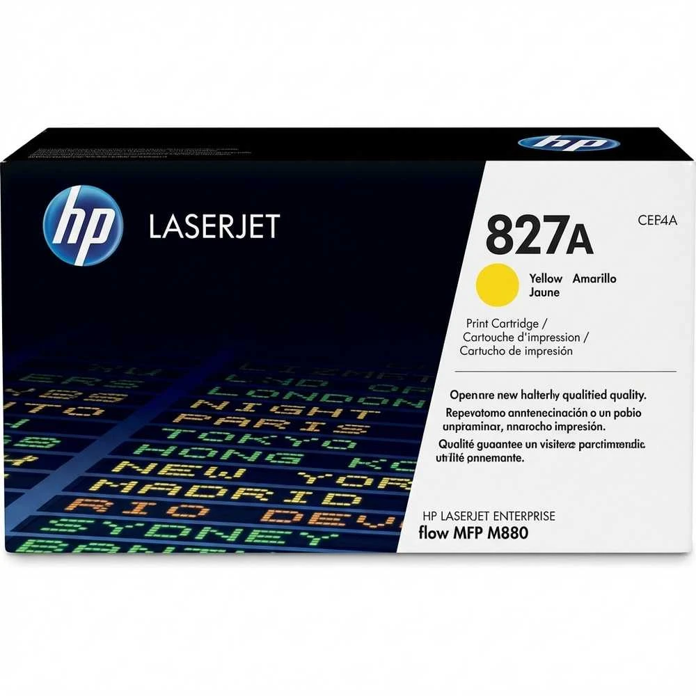 Hewlett Packard (HP) HP 827A Geltona Contract LaserJet Toneris Cartridge Originalus Geltona 1 vnt