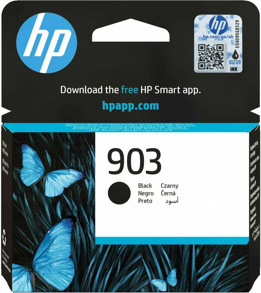 Hewlett Packard (HP) Rašalo Kasetė - HP 903 Juoda