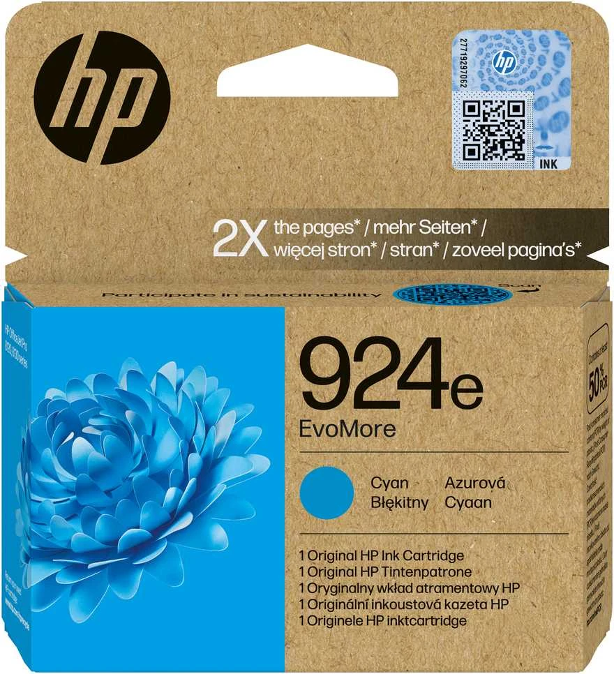 Originali HP rašalo kasetė HP EvoMore 924e