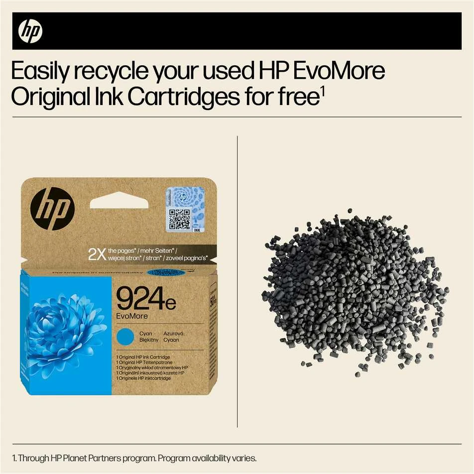 Originali HP rašalo kasetė HP EvoMore 924e