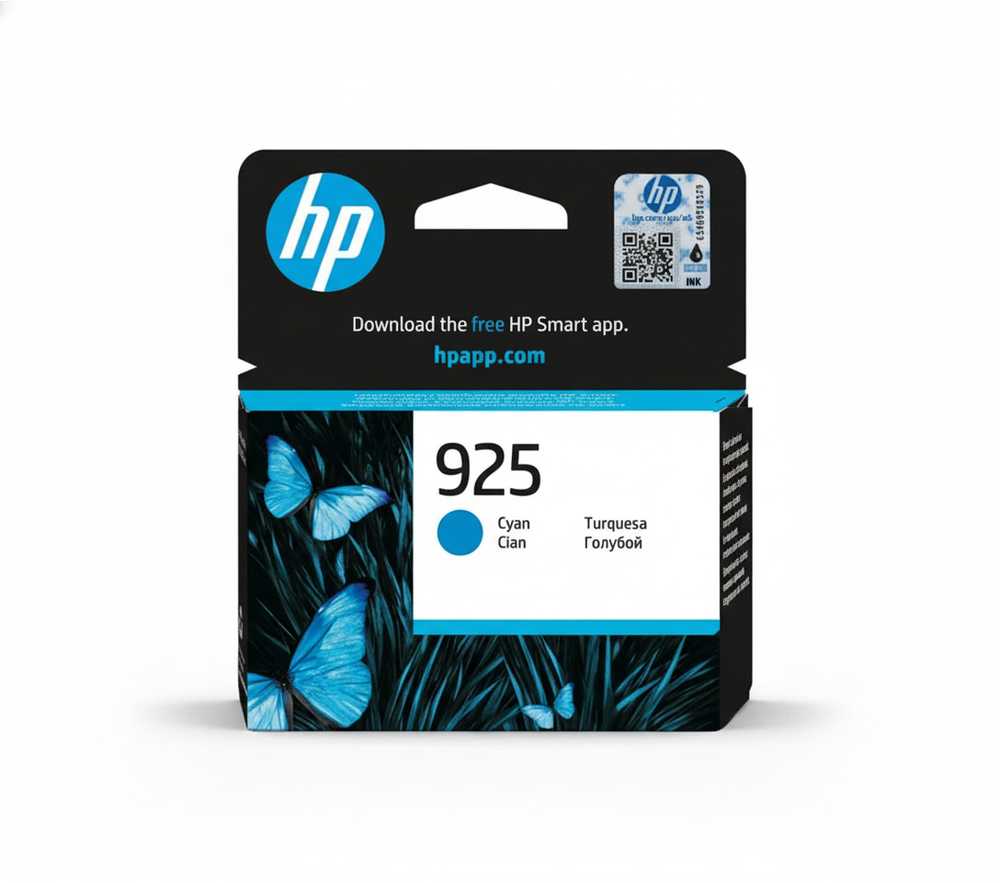 Tusz HP 925 - Cyan - original - Officejet - kartridż