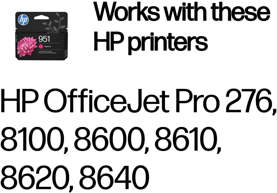HP 951 Magenta Officejet rašalo kasetė