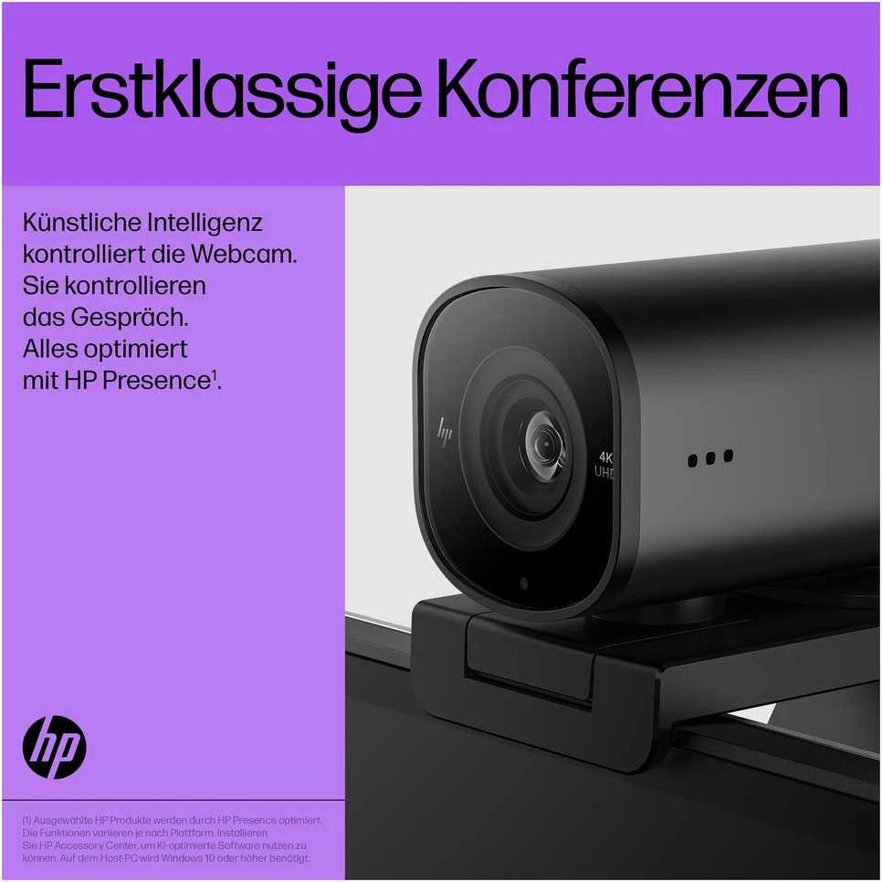 Hewlett Packard (HP) HP 965 4K srautinio perdavimo internetinė kamera
