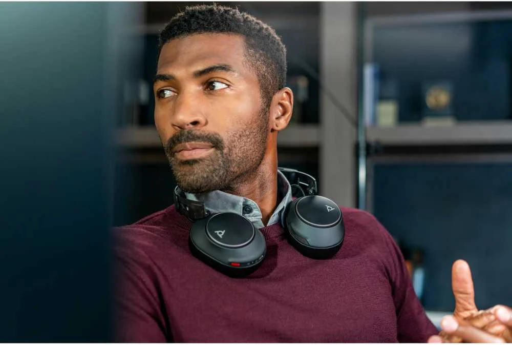 Hewlett Packard (HP) HP Poly Voyager Surround 80 UC Microsoft Teams sertifikuotas USB-C Ausinės +USB-C/A adapteris