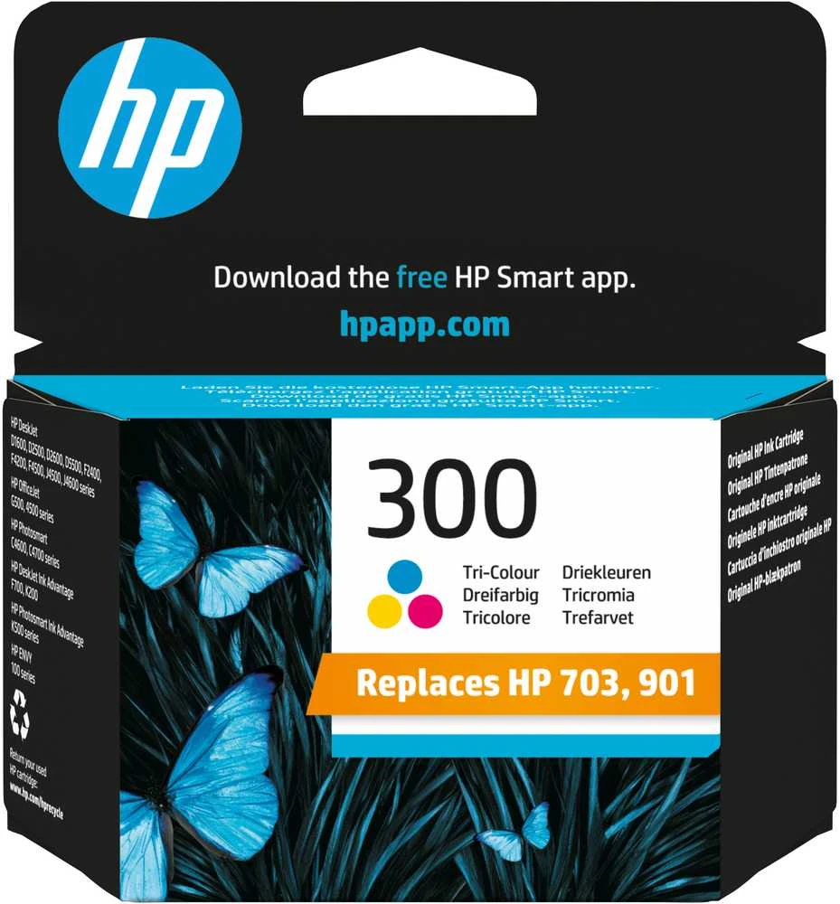 Hewlett Packard (HP) HP 300 rašalo spalvos Vivera 4ml Deskjet D2560 F4280 All-in-One (ML)