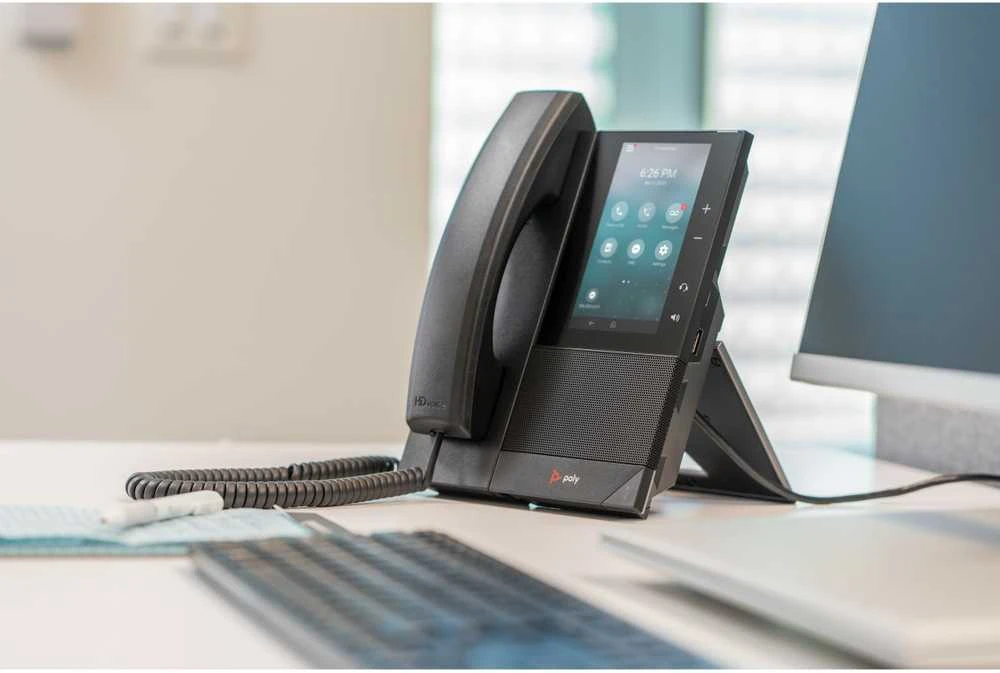 Telefonas HP Poly CCX 500 Business Media Telefonas su Open SIP ir PoE