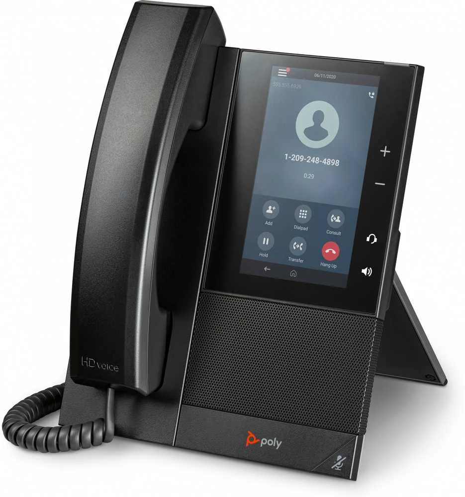 Telefonas HP Poly CCX 500 Business Media Telefonas su Open SIP ir PoE
