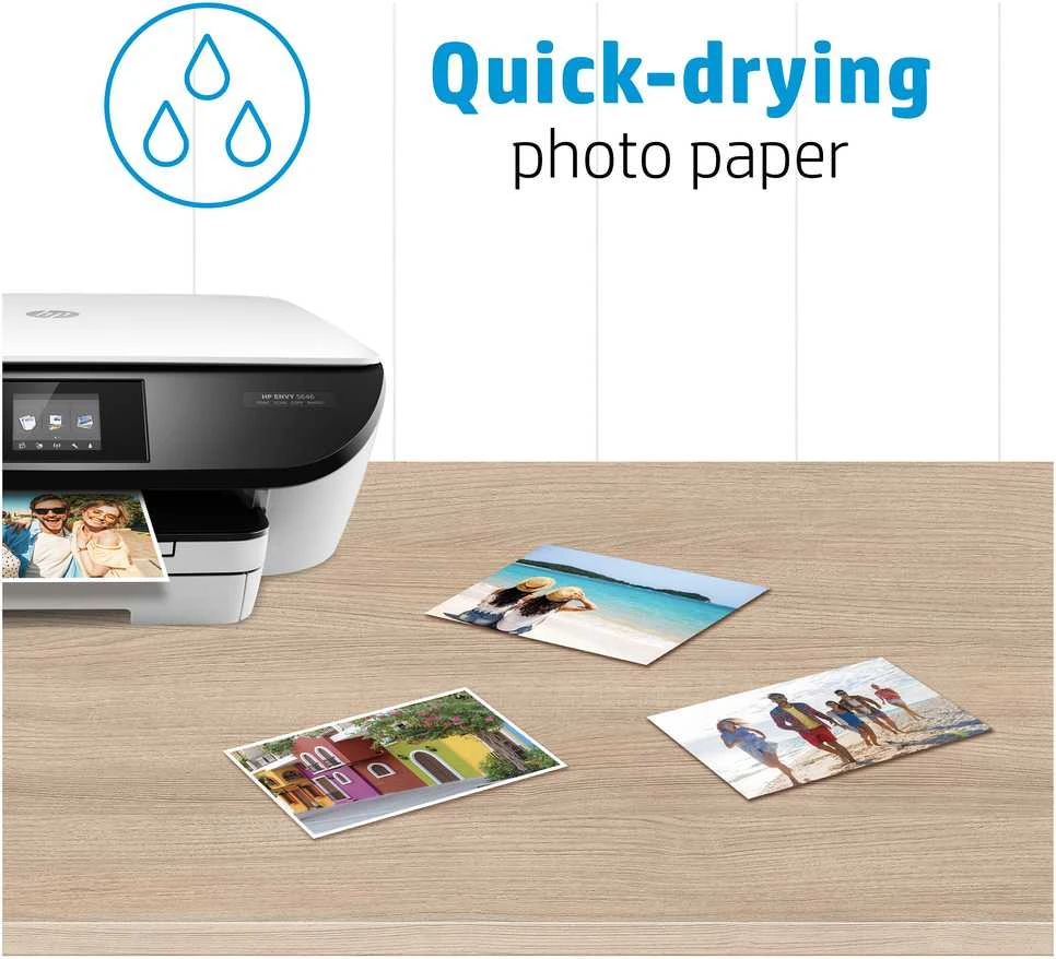Hewlett Packard (HP) HP CR757A fotopopierius Balta Blizgus
