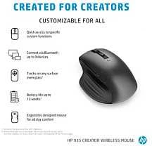 Belaidė pelė HP 935 Creator, juodos spalvos