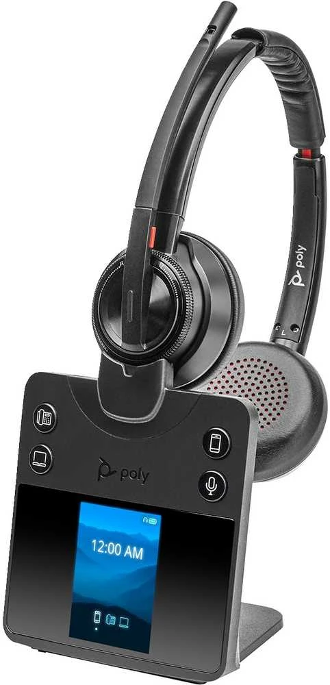 Poly Savi 8420 ausinės su įkrovimo stotele