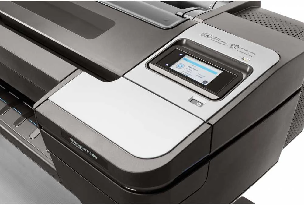 Spausdintuvas Hewlett Packard (HP) „HP DesignJet T1700“ 44 colių braižytuvas (W6B55A)