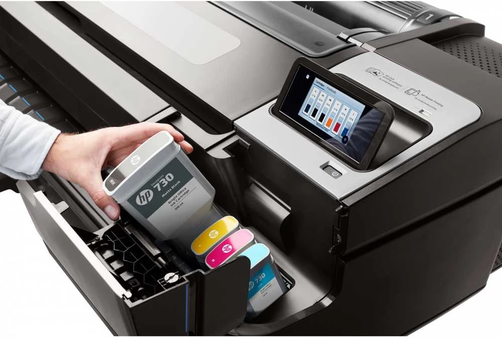 Spausdintuvas Hewlett Packard (HP) „HP DesignJet T1700“ 44 colių braižytuvas (W6B55A)