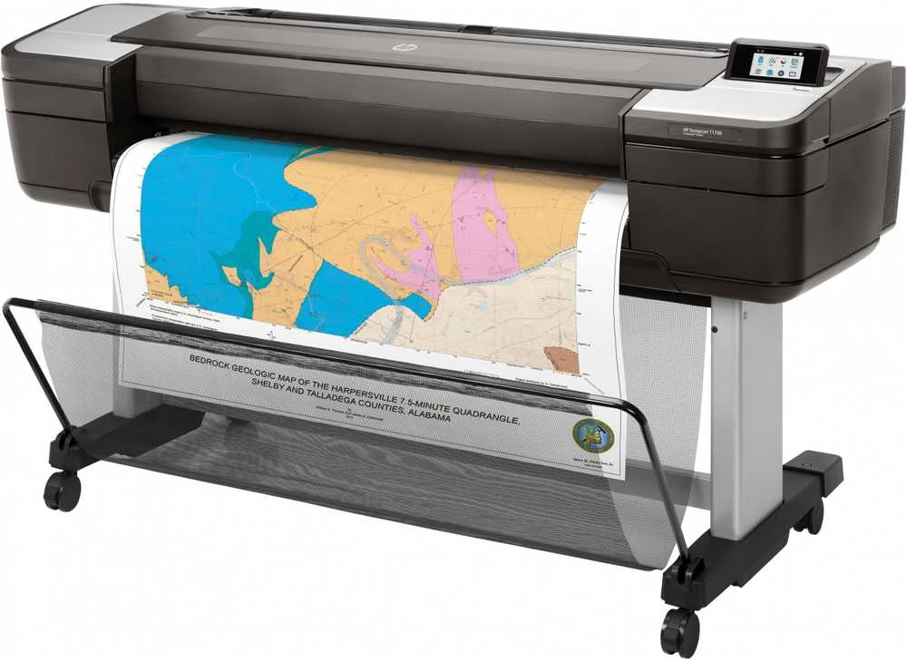 Spausdintuvas Hewlett Packard (HP) Braižytuvas HP Ploter DesignJet T1700dr 44 colių PostScript Pr