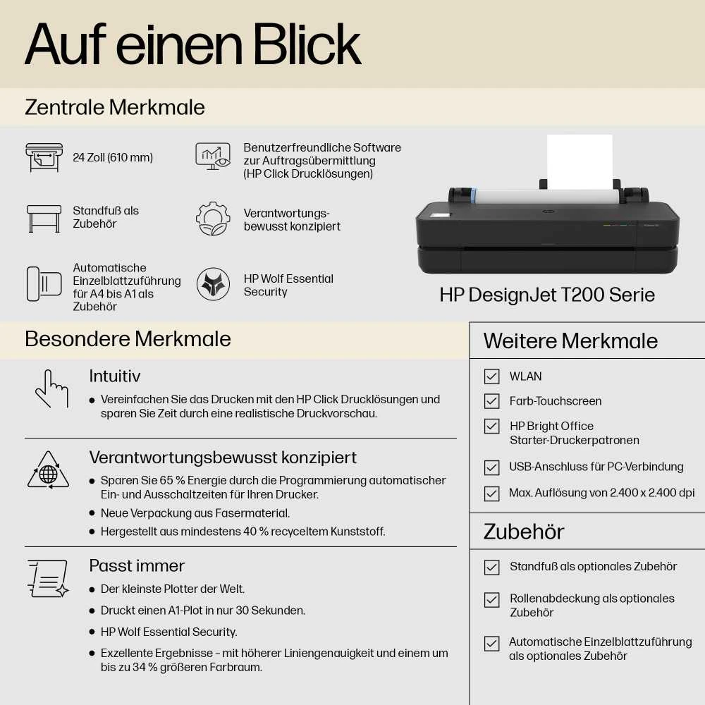Spausdintuvas Ploter HP Design Jet T230 24"