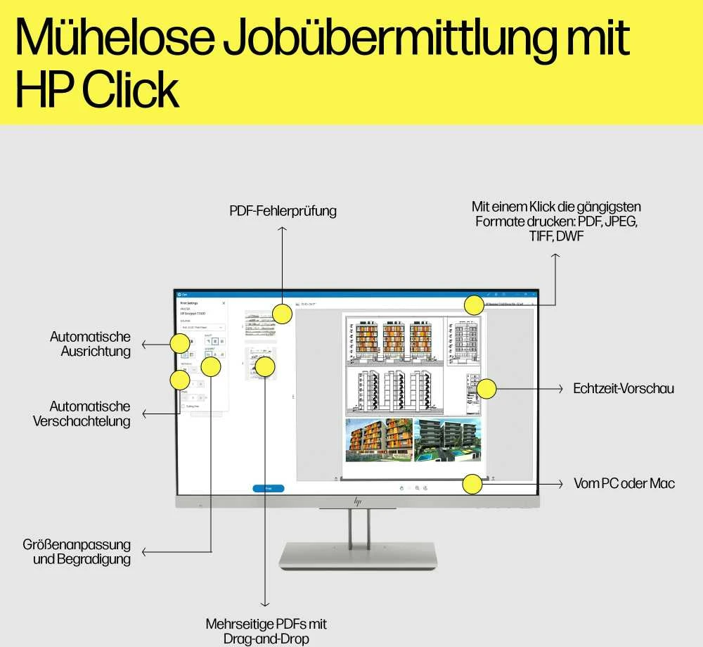 Hewlett Packard (HP) HP DesignJet T2600dr ps 36 colių daugiafunkcis spausdintuvas MFP (A0+, 19.3s A1, USB, Tinklinis)