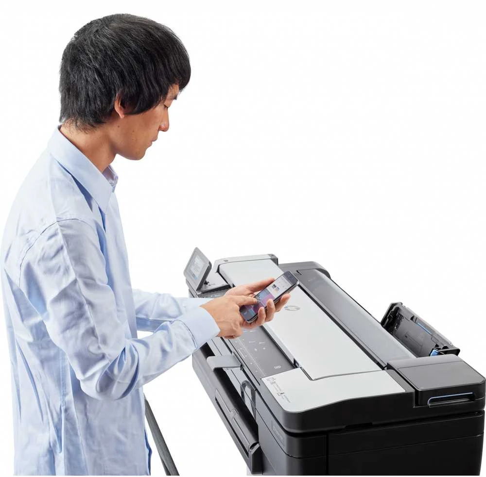 Hewlett Packard (HP) HP DesignJet T830 24 colių daugiafunkcis spausdintuvas su nauju stovu Spausdintuvas