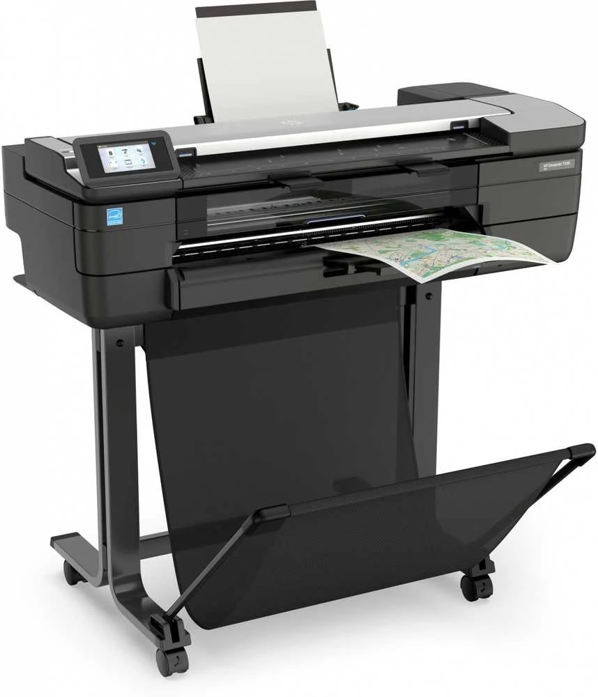 Hewlett Packard (HP) HP DesignJet T830 24 colių daugiafunkcis spausdintuvas su nauju stovu Spausdintuvas