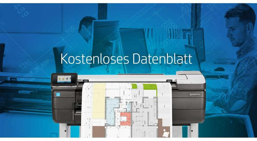 Hewlett Packard (HP) HP DesignJet T830 24 colių daugiafunkcis spausdintuvas su nauju stovu Spausdintuvas