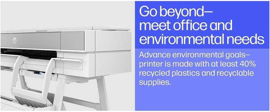 Spausdintuvas HP DesignJet T950 91,4cm 36 Groformatdrucker LAN WiFi 2 Jahre Garantie