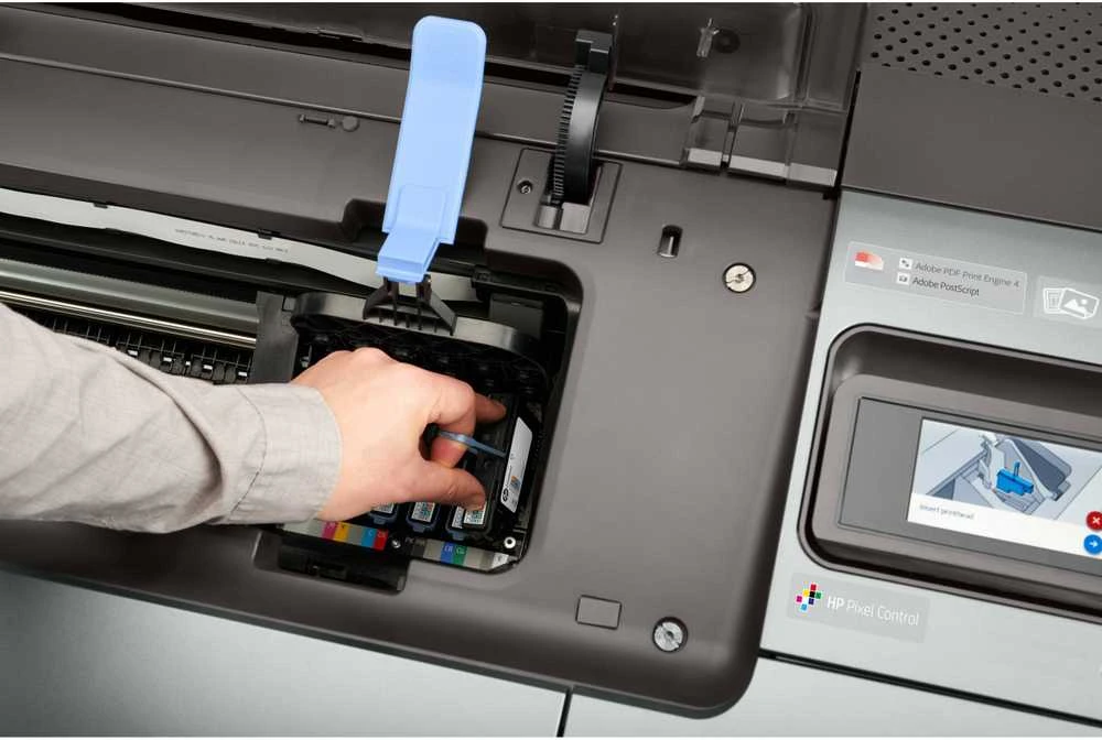 Hewlett Packard (HP) Ploteris HP Designjet 24-calowa spausdintuvas PostScript Z9+