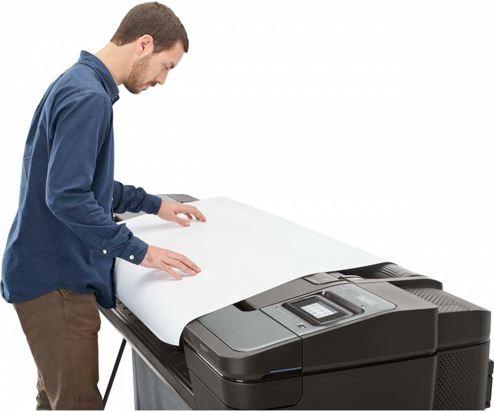 Hewlett Packard (HP) HP Designjet 44 colių spausdintuvas PostScript Z9+dr su okracznik V-Trimmer
