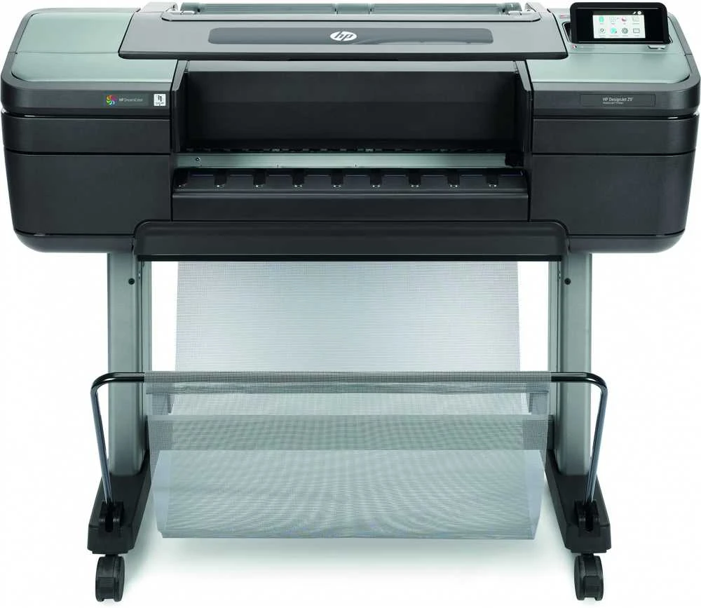 Hewlett Packard (HP) HP Designjet 44 colių spausdintuvas PostScript Z9+dr su okracznik V-Trimmer