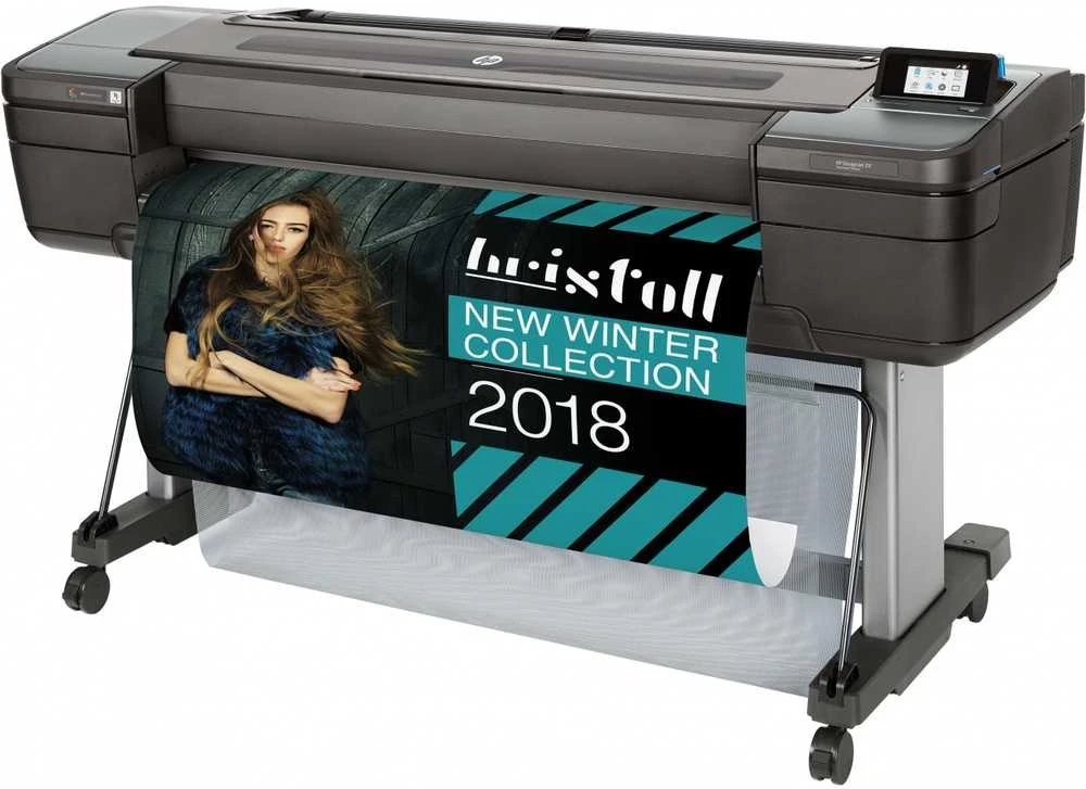 Hewlett Packard (HP) HP Designjet 44 colių spausdintuvas PostScript Z9+dr su okracznik V-Trimmer