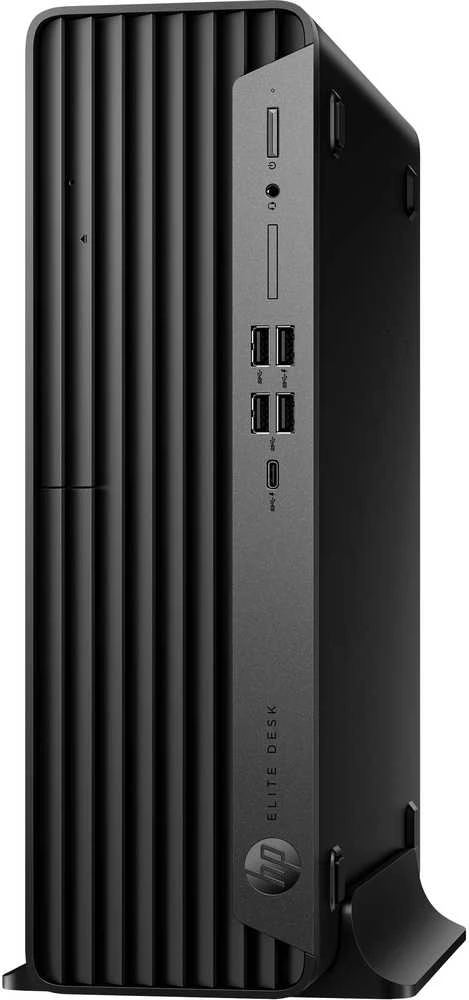 Stacionarus kompiuteris HP Elite 805 G9 – Wolf Pro Security – SFF – Ryzen 7 8700G / 4,2 GHz – 16 GB RAM – 512 GB SSD – NVMe – Radeon 780M – Wi-Fi 6, 1 GbE, Bluetooth 5.3 – WLAN: 802.11a/ac5 – 3 raktas –/n/ac/b lenta: Vokiečių - Sm