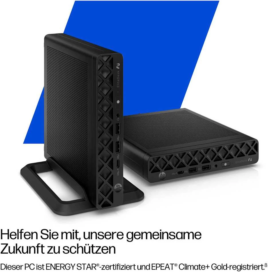 Stacionarus kompiuteris HP EliteDesk 8 Mini G1a AMD Ryzen AI 7 350 32GB 512GB/SSD W11P 1J Gar (DE)