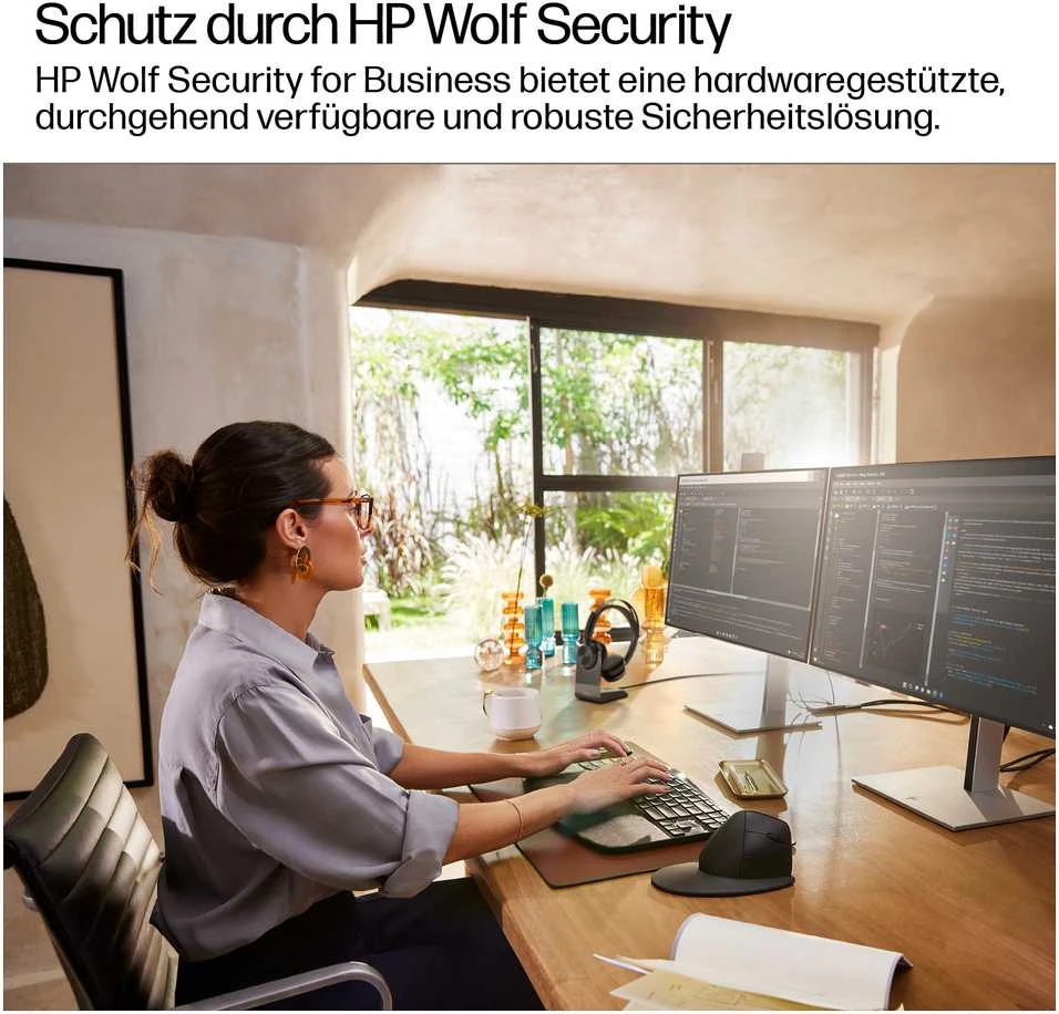 Stacionarus kompiuteris HP EliteDesk 8 SFF G1I AI CU7-265/32GB/512GB/RTXA400/WLAN/W11Pro