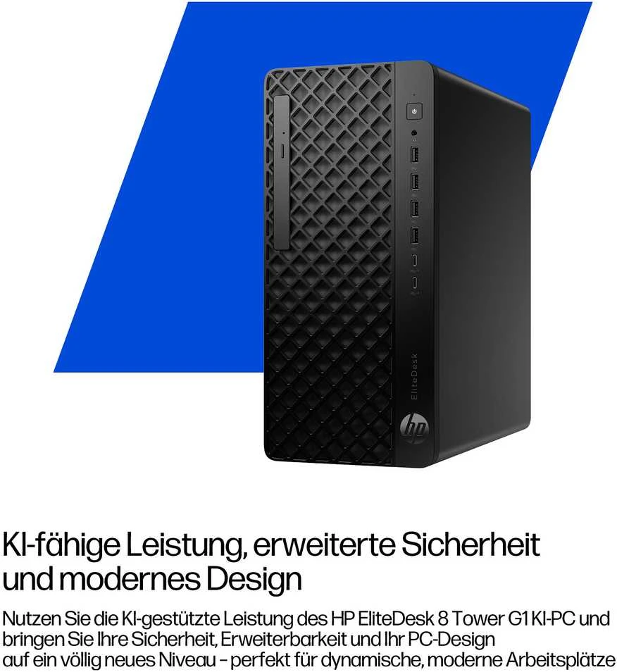 Stacionarus kompiuteris HP ELITEDESK 8 Tower G1I CU5-245/32GB/1TB/RTX3000/W11Pro