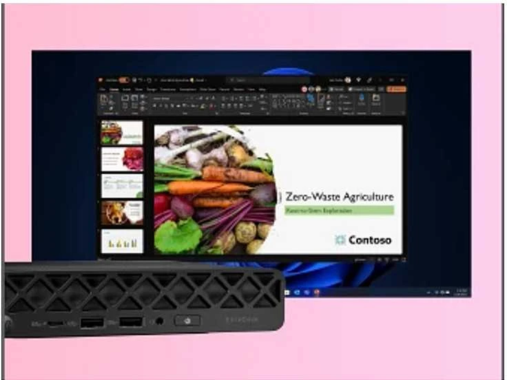 Stacionarus kompiuteris HP ELITEDESK 8 MINI G1I U5-235T - 16GB 512GB W11P WIFI6E HDMI 3Y