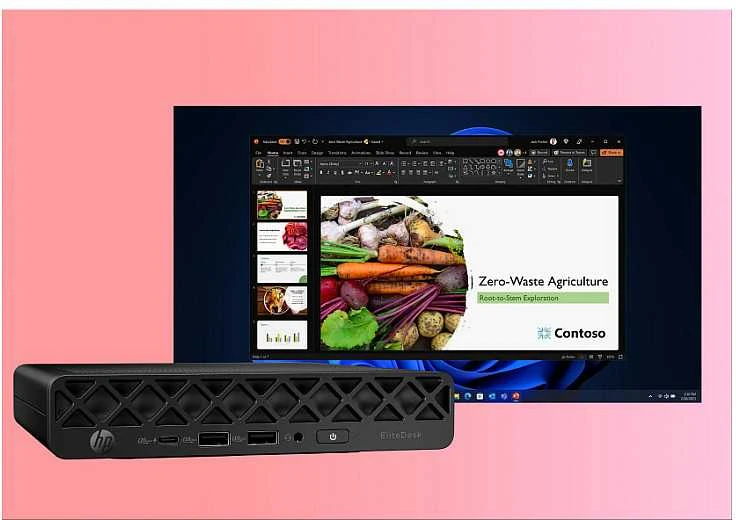 Stacionarus kompiuteris HP ELITEDESK 8 MINI G1I U5-235T - 16GB 512GB W11P WIFI6E HDMI 3Y
