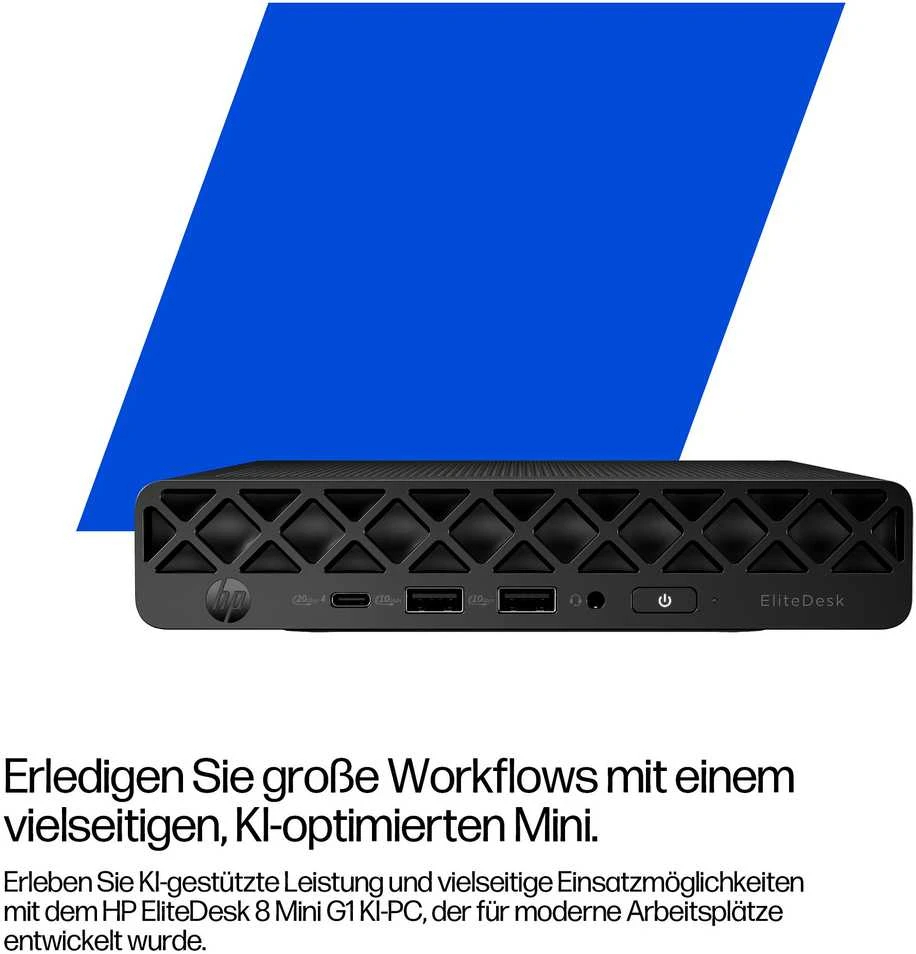 Stacionarus kompiuteris HP EliteDesk Mini 8 G1i CU7-265T/16GB/512GB/W11Pro