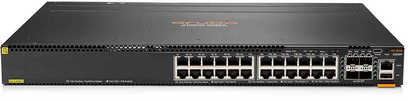 Šakotuvas Switch HP Aruba 6300M 48G 4SFP56 SW STOCK (JL663A)