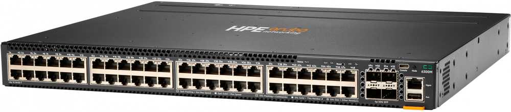 Šakotuvas Switch HP Aruba 6300M 48G 4SFP56 SW STOCK (JL663A)
