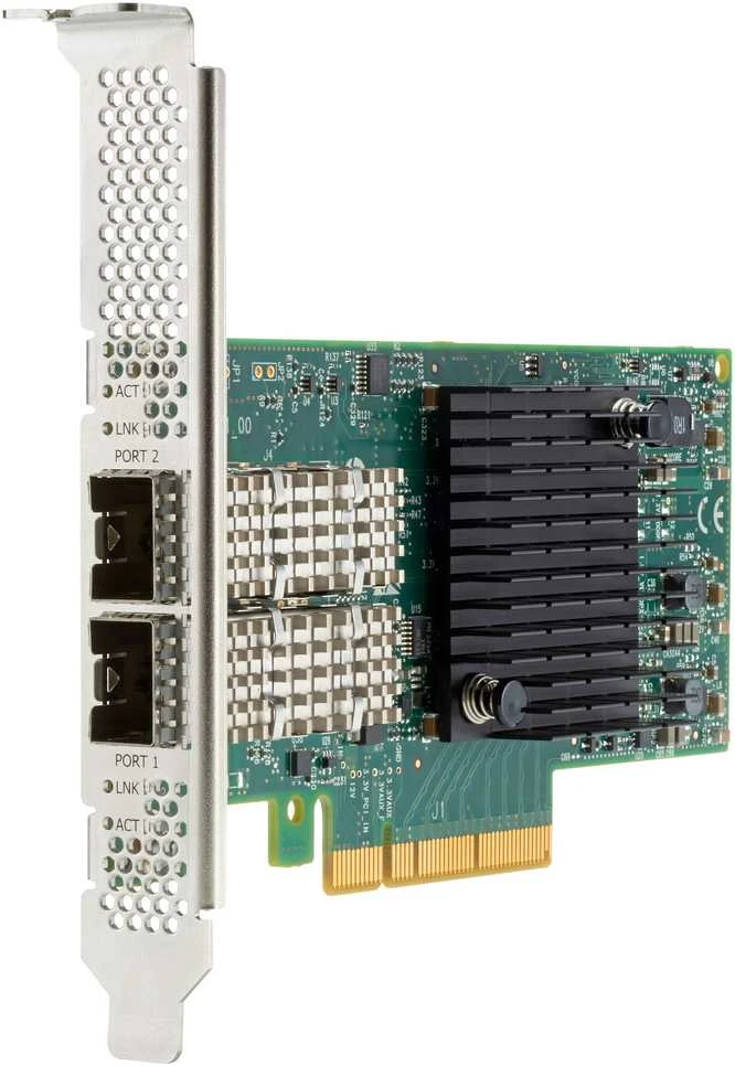 HP Broadcom BCM57414 tinklo plokštė su dviem SFP28 jungtimis